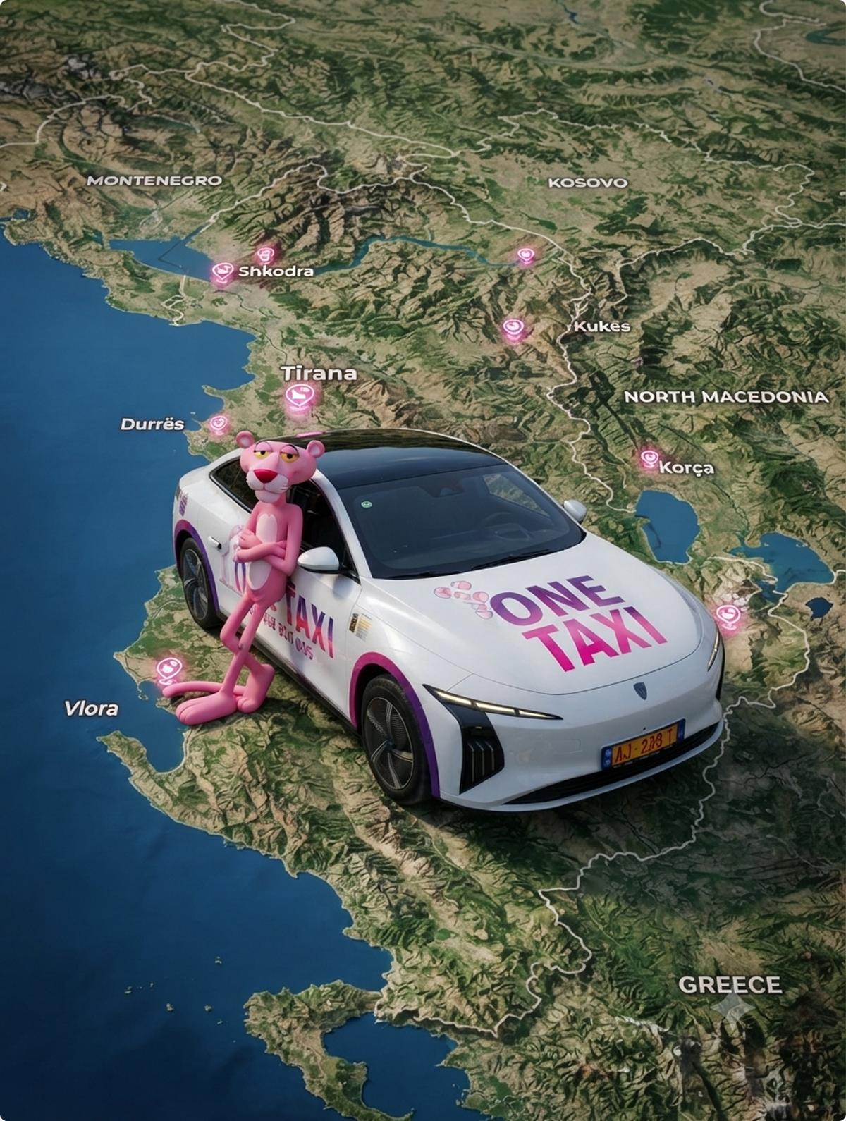 One Taxi Tirana Banner Image